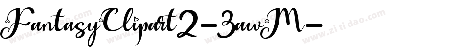 FantasyClipart2-3awM字体转换