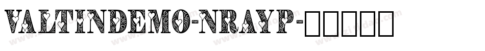 ValtinDemo-nRAYP字体转换