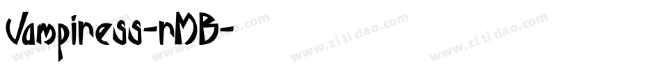 Vampiress-rMB字体转换