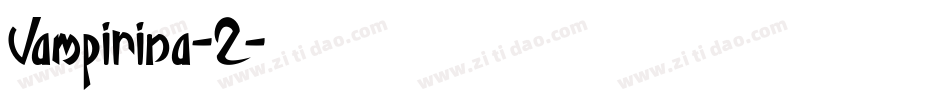 Vampirina-2字体转换