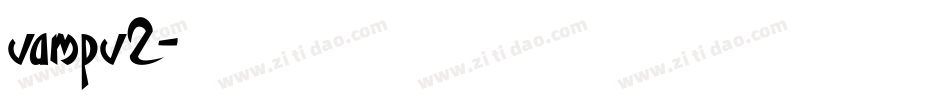 vampv2字体转换