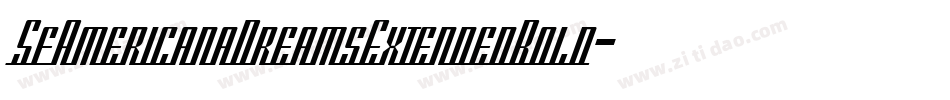 SfAmericanaDreamsExtendedBold-ZJrq字体转换 SfAmericanaDreamsExtendedBold-ZJrq字体转换