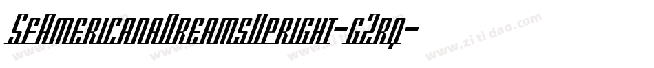 SfAmericanaDreamsUpright-g2rq字体转换 SfAmericanaDreamsUpright-g2rq字体转换