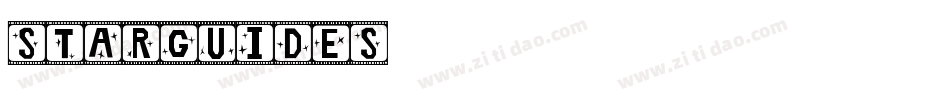 STARGUIDES字体转换