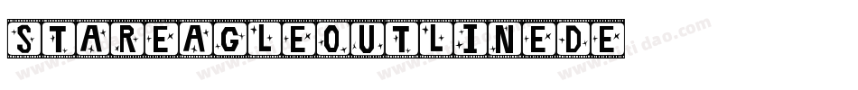 StarEagle2Outline-3de8字体转换