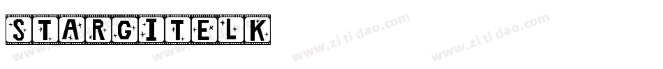 Stargit-2ELK字体转换