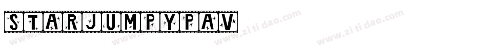 Starjump-yPaV字体转换
