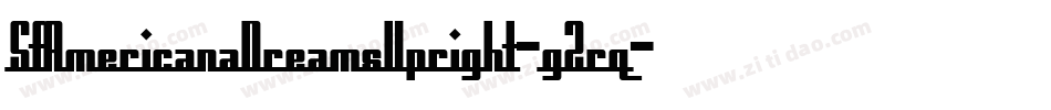 SfAmericanaDreamsUpright-g2rq字体转换 SfAmericanaDreamsUpright-g2rq字体转换