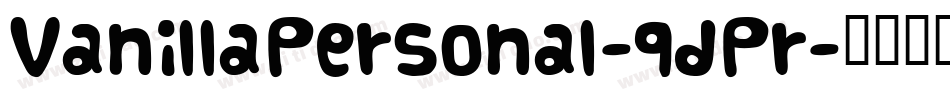 VanillaPersonal-qdPr字体转换