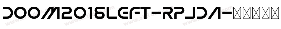 Doom2016Left-RpJDA字体转换