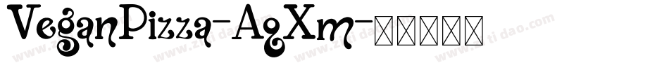 VeganPizza-AqXm字体转换