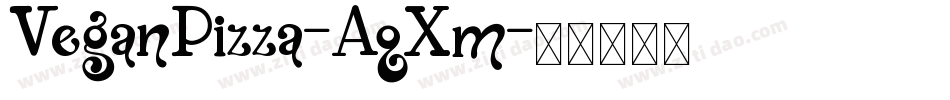 VeganPizza-AqXm字体转换