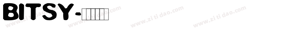 BITSY字体转换