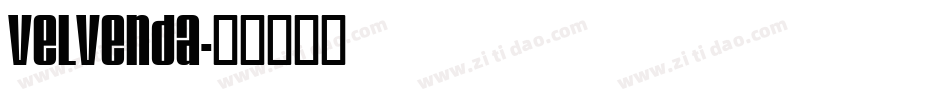 velvenda字体转换
