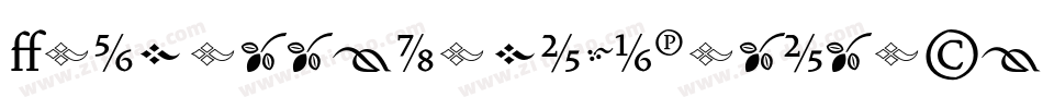 VendettaMediumPetiteCaps字体转换