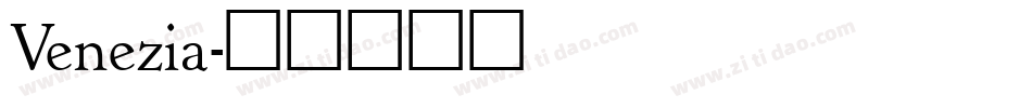Venezia字体转换