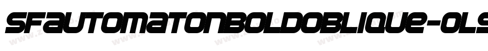 SfAutomatonBoldOblique-0l9v字体转换 SfAutomatonBoldOblique-0l9v字体转换