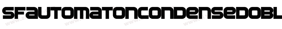 SfAutomatonCondensedOblique-e2Re字体转换