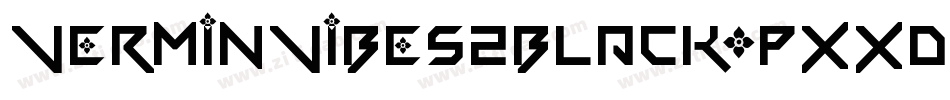 VerminVibes2Black-Pxxd字体转换