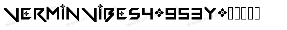 VerminVibes4-953y字体转换