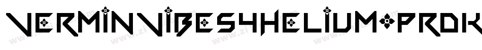 VerminVibes4Helium-prDK字体转换