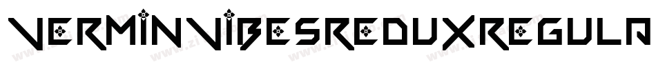 VerminVibesReduxRegular-e88l字体转换 VerminVibesReduxRegular-e88l字体转换