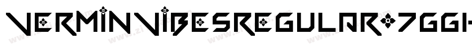 VerminVibesRegular-7GGK字体转换