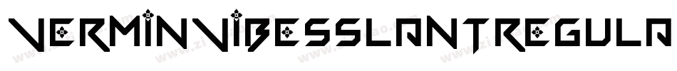VerminVibesSlantRegular-X8Ad字体转换 VerminVibesSlantRegular-X8Ad字体转换