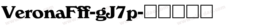 VeronaFff-gJ7p字体转换