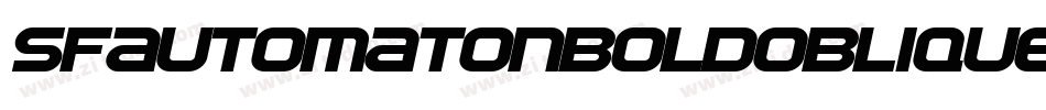 SfAutomatonBoldOblique-0l9v字体转换 SfAutomatonBoldOblique-0l9v字体转换
