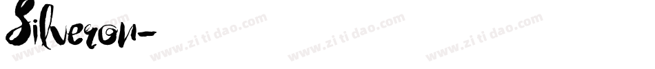 Silveron字体转换