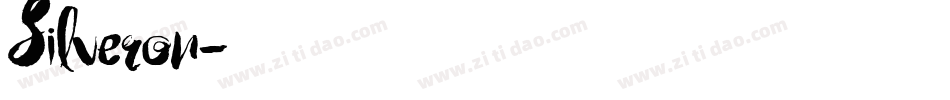 Silveron字体转换