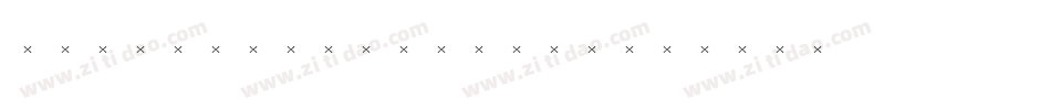 VeroneseBookCondensed字体转换