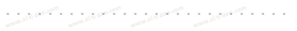 VeroneseExtraBoldCondensed字体转换