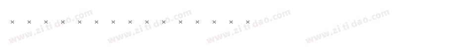 VeroneseMedium字体转换