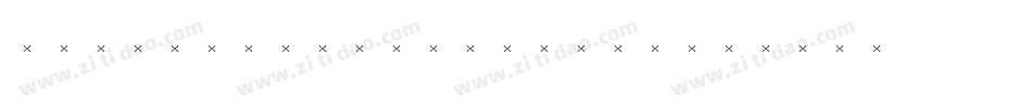 VeroneseMediumCondensed字体转换