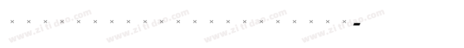 VeroneseBookCondensed字体转换