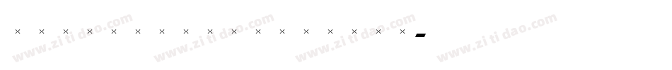 VeroneseExtraBold字体转换