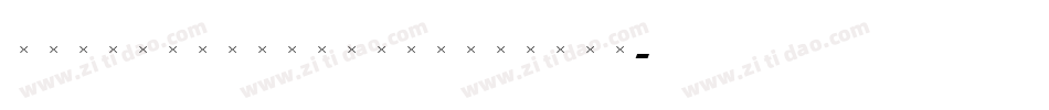 VeroneseBookCondensed字体转换