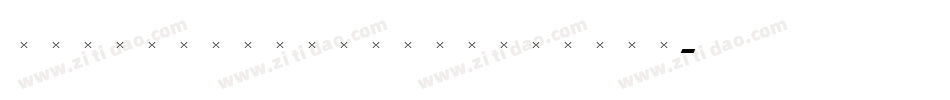 VeroneseBookCondensed字体转换