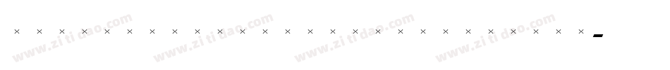 VeroneseExtraBoldCondensed字体转换