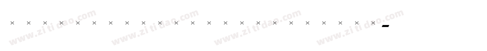 VeroneseMediumCondensed字体转换