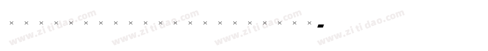 VeroneseBookCondensed字体转换