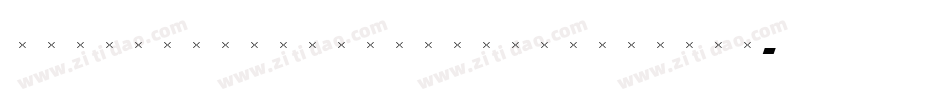 VeroneseExtraBoldCondensed字体转换