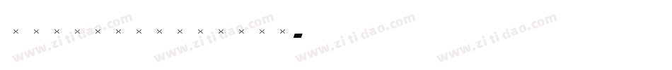 VeroneseMedium字体转换
