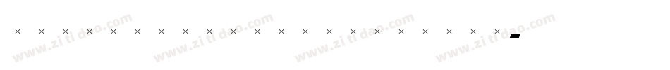 VeroneseBookCondensed字体转换