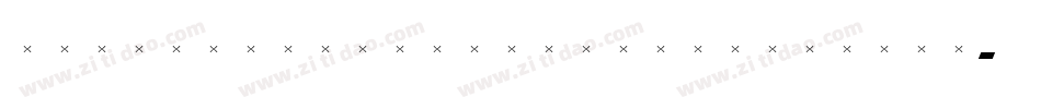 VeroneseExtraBoldCondensed字体转换