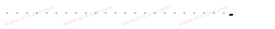 VeroneseMediumCondensed字体转换