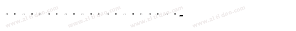 VeroneseBookCondensed字体转换