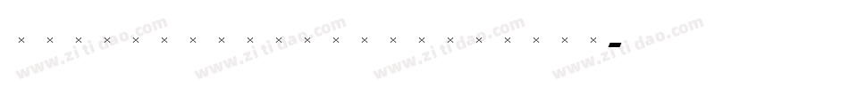 VeroneseBookCondensed字体转换